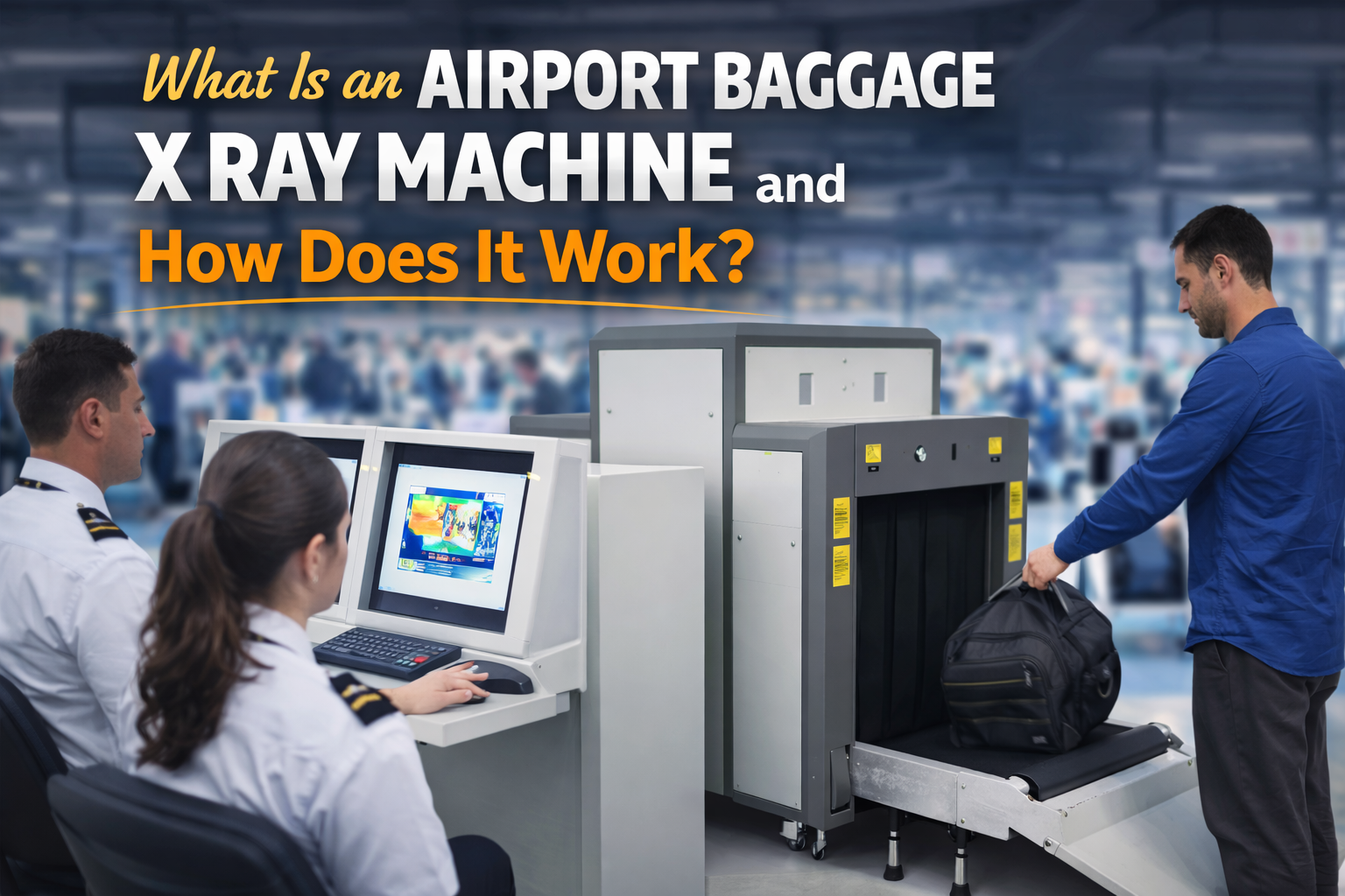 Airport Baggage X Ray Machine